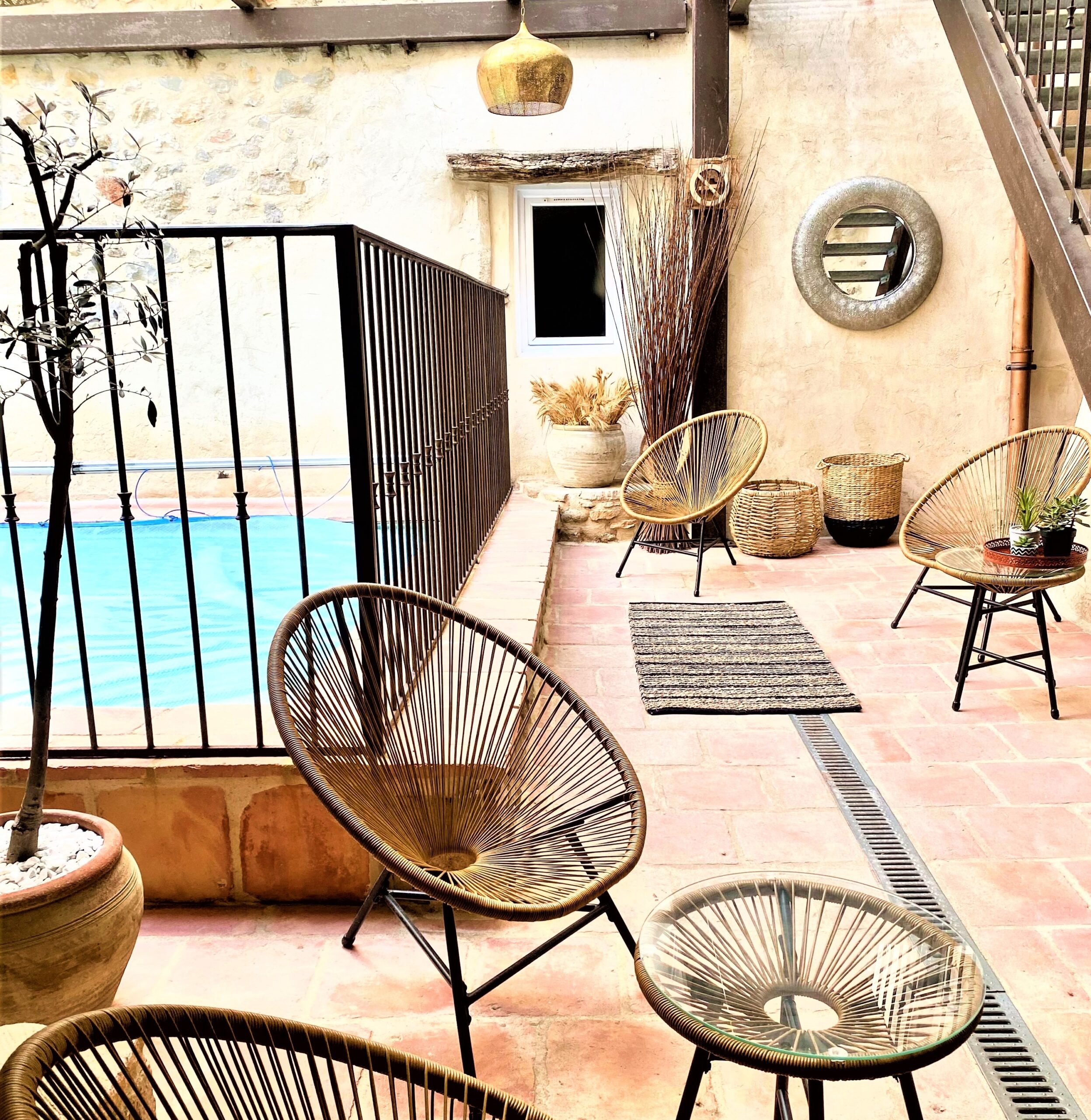 Gîte de groupe de charme avec piscine couverte et chauffée Vallon Pont d'Arc | Bastide Saint Martin 4 étoiles
